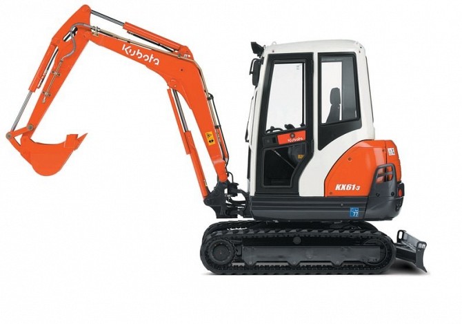 Аренда мини-экскаватора Kubota KX61-3 Минск - изображение 1