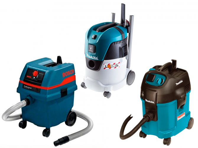 Строительные пылесосы Makita, Bosch в Прокат Минск - изображение 1