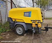 Аренда дизельного компрессора Atlas copco xas 97, xas 88, xasts 156, xas 186 доставка из г.Минск
