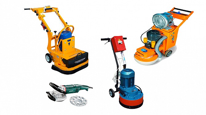 Широкий ассортимент мозаично-шлифовальных машин напрокат в Северном Береге Минск - изображение 1