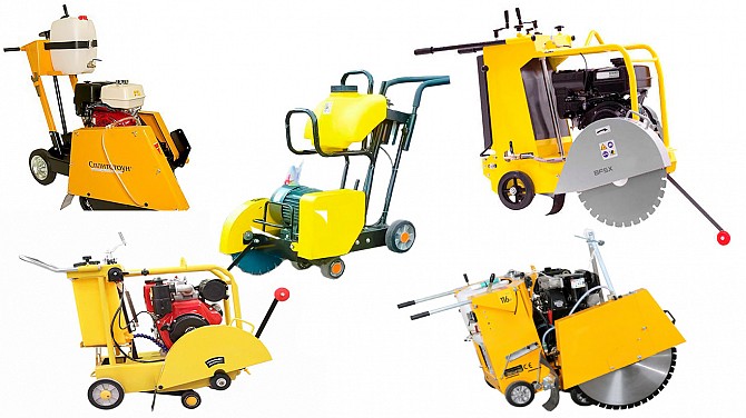 Аренда резчиков швов по бетону (от 9 до 45 см в глубину) в Северном Береге Минск - изображение 1