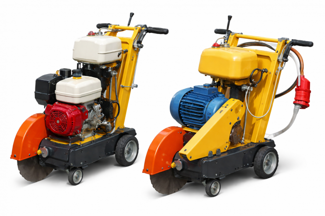 Резчики кровли бензиновые и 380В напрокат в Северном Береге Минск - изображение 1